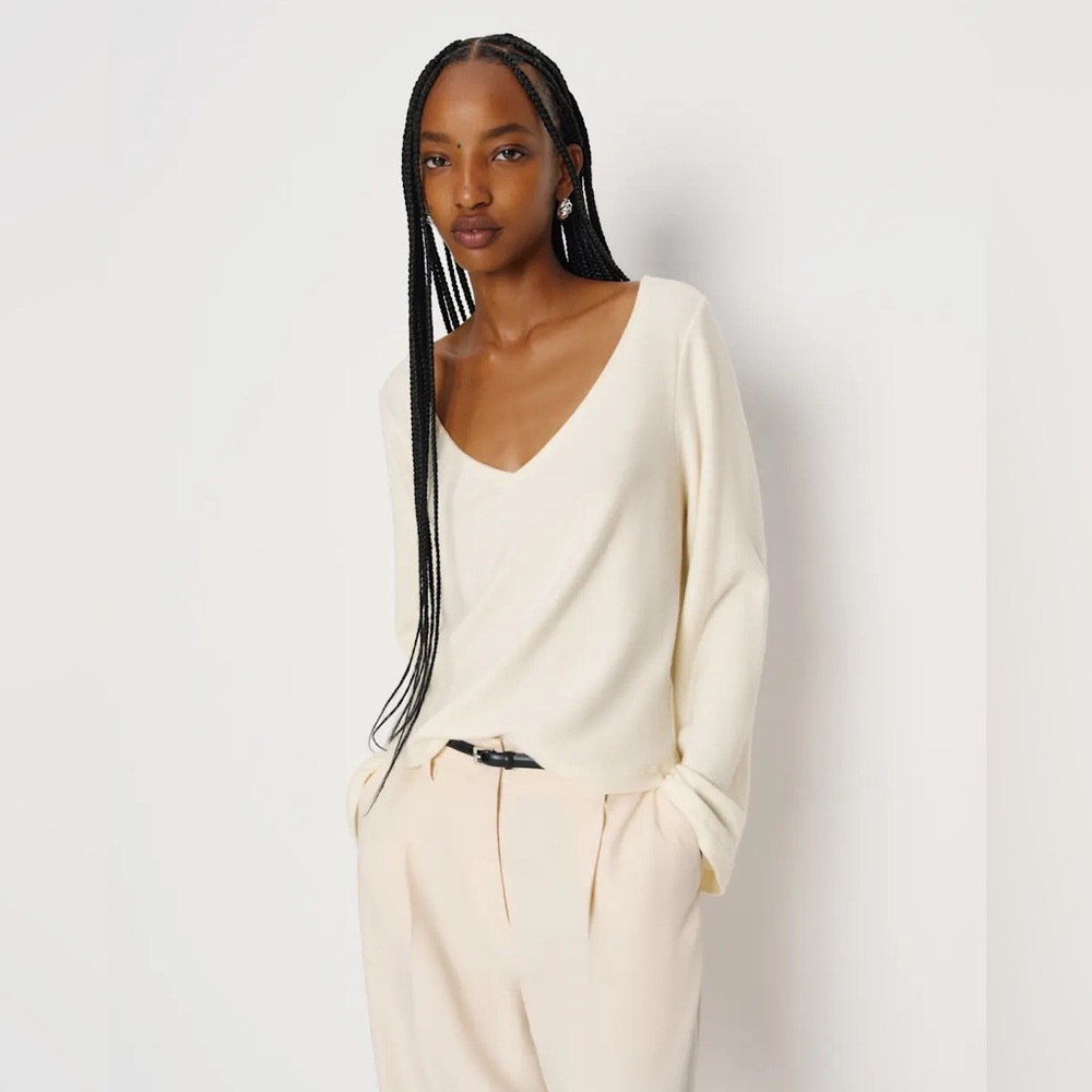 Reformation Mabel Knit Top